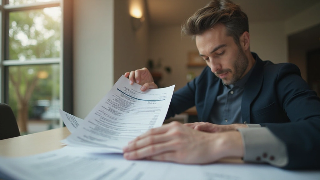 Банковская карта и квитанции на столе рядом с финансовыми документами